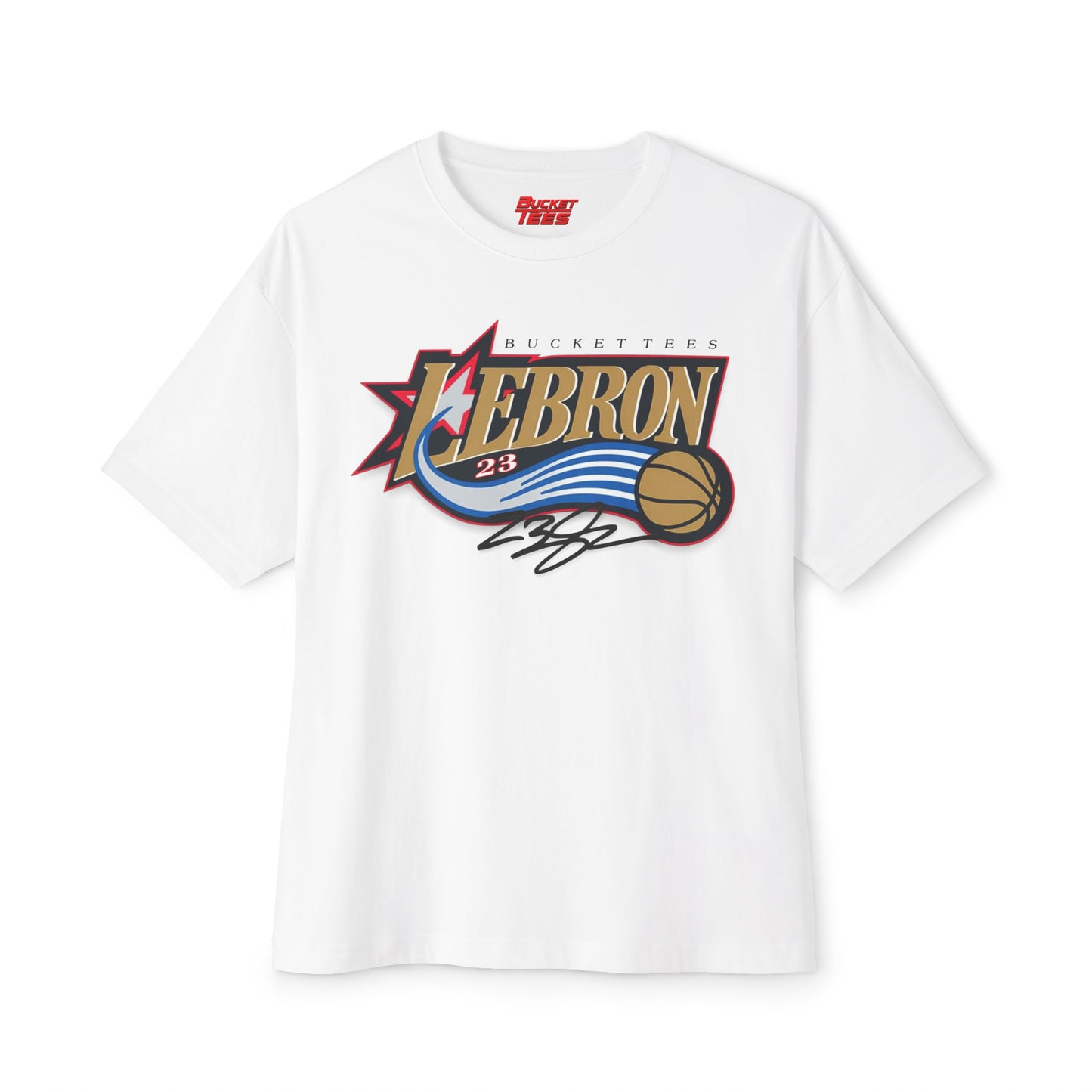 LeBron SIXERS City Edition Signature Bucket Tee