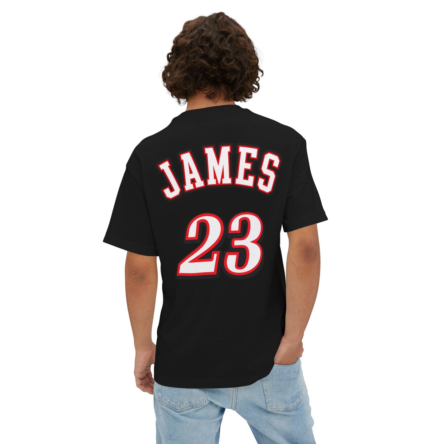 LeBron SIXERS City Edition Signature Bucket Tee