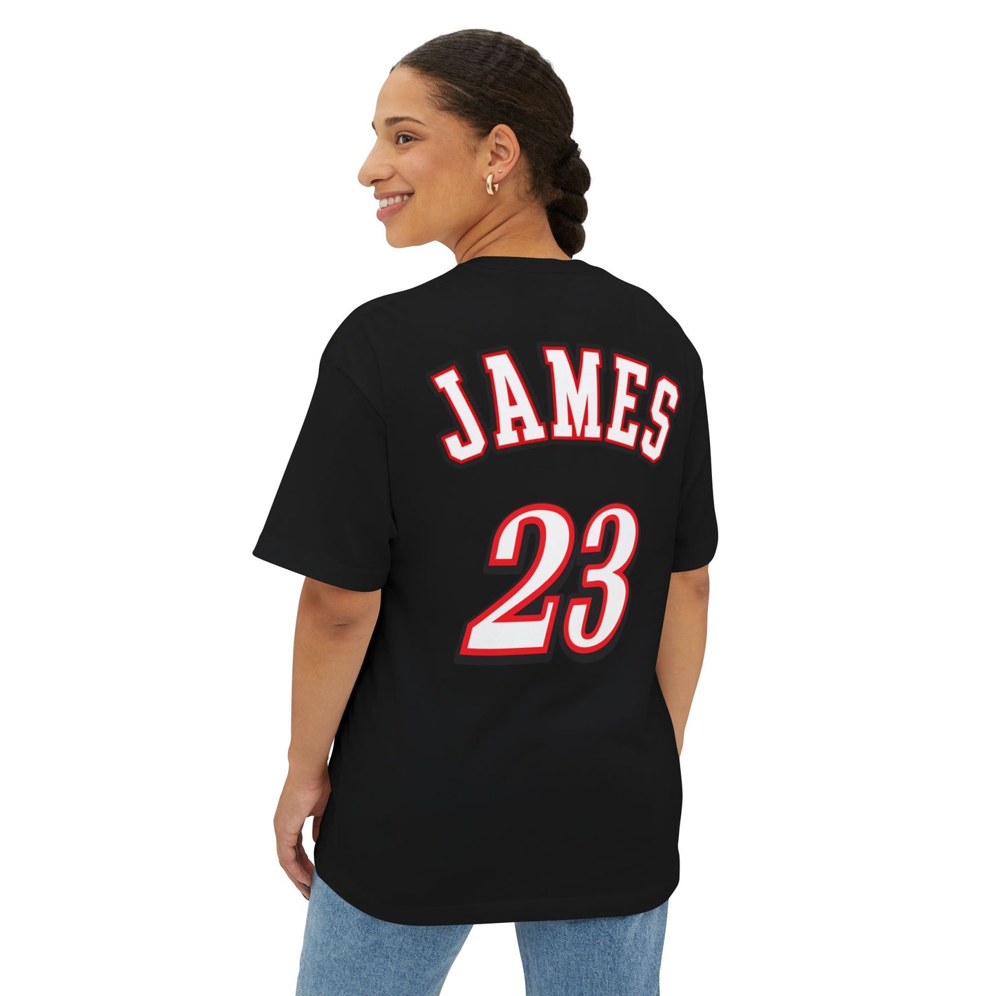 LeBron SIXERS City Edition Signature Bucket Tee