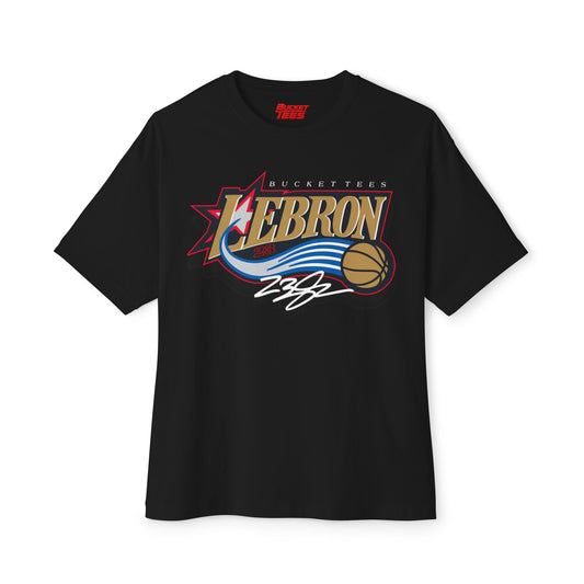 LeBron SIXERS City Edition Signature Bucket Tee
