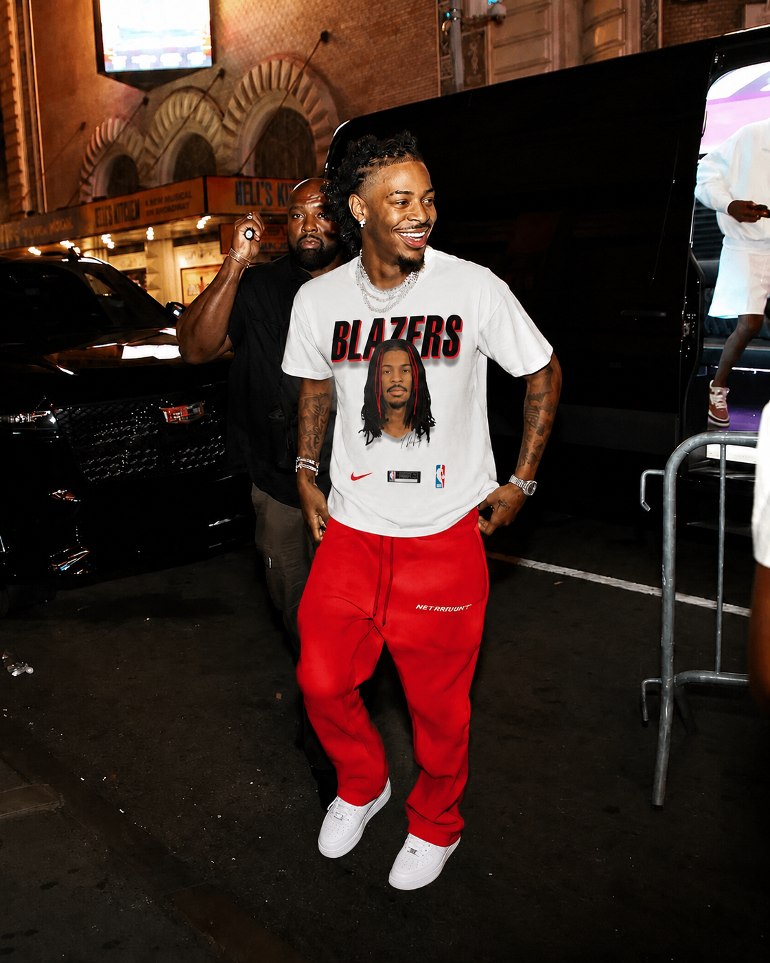 Parade In Portland Ja Morant Blazers Tee