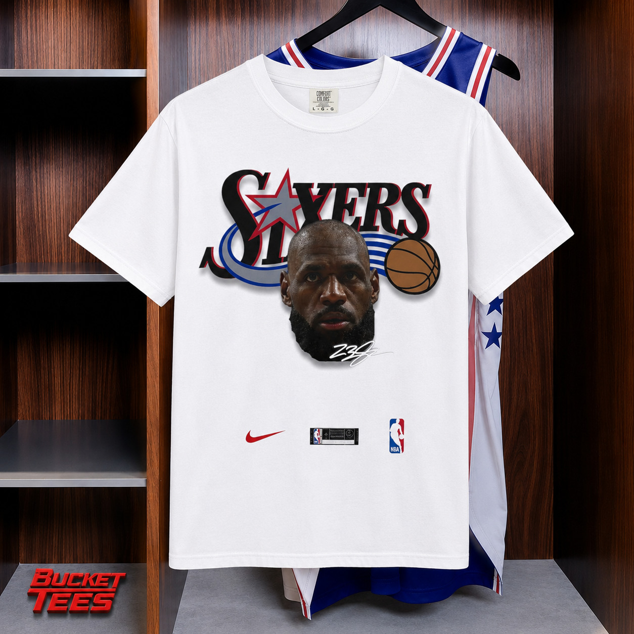 ‘King’s Ransom’ LeBron James Sixers Tee
