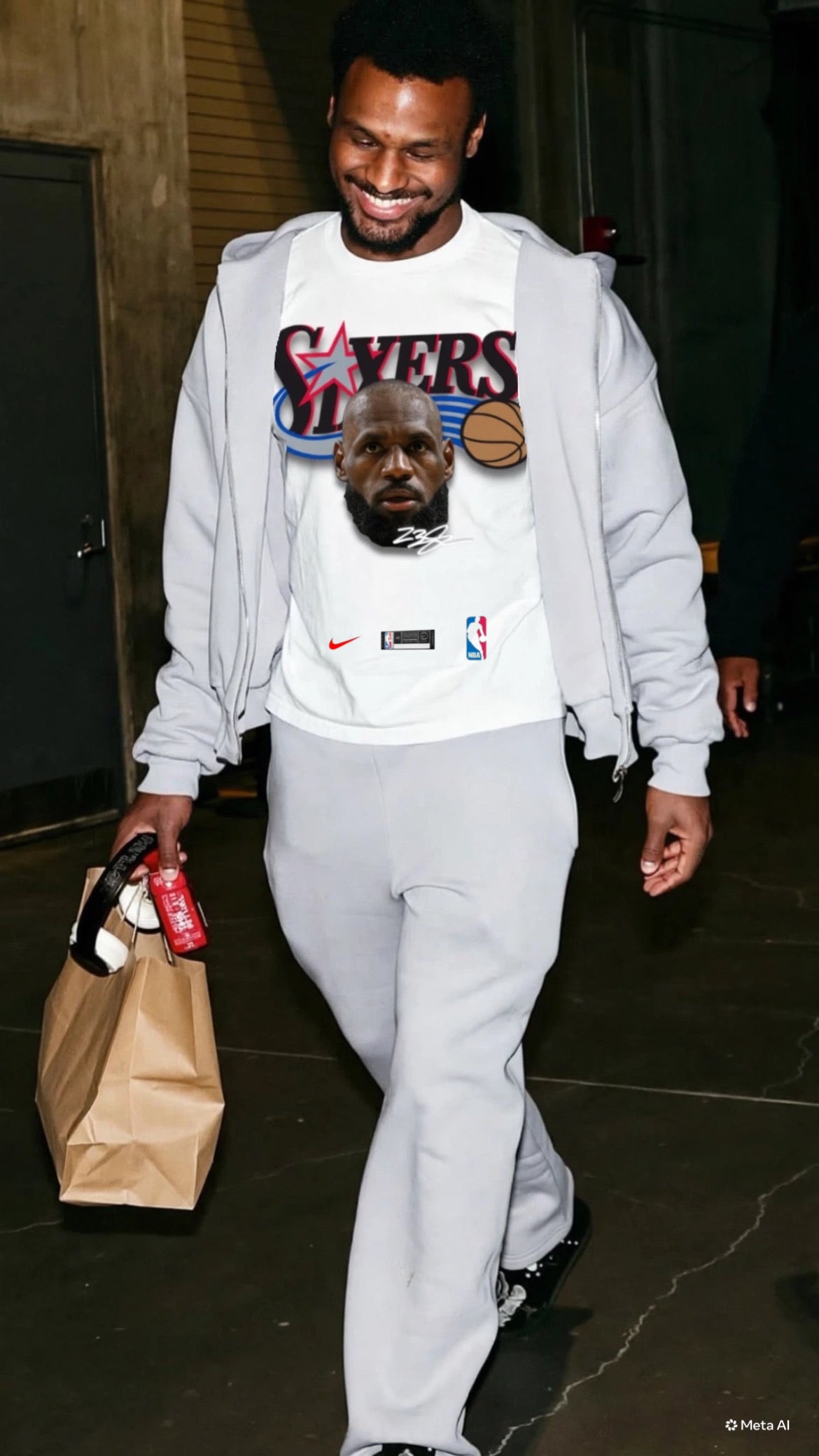 ‘King’s Ransom’ LeBron James Sixers Tee